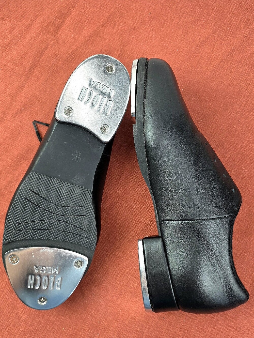 Women's Bloch Sync Leather Tap Shoes Size 6.5